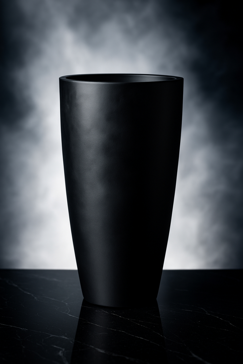 گلدان فایبر گلاس کله قندی